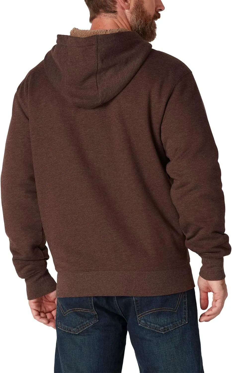 Dickies Men's Sherpa Lined Fleece Zip Hoodie