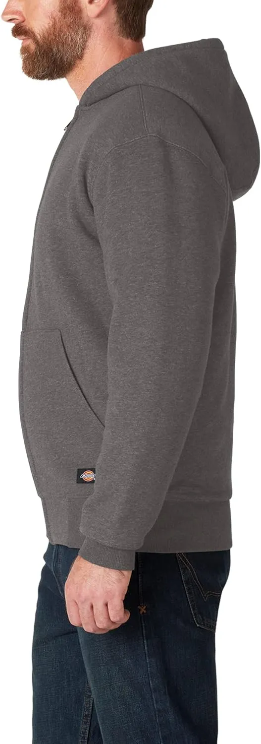 Dickies Men's Sherpa Lined Fleece Zip Hoodie
