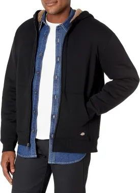 Dickies Men's Sherpa Lined Fleece Zip Hoodie