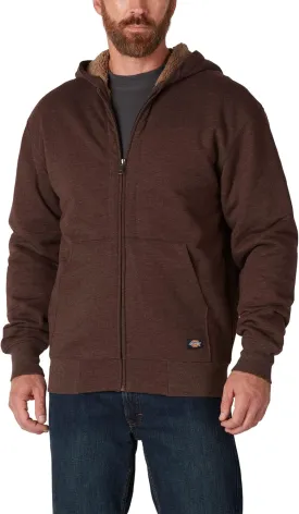 Dickies Men's Sherpa Lined Fleece Zip Hoodie