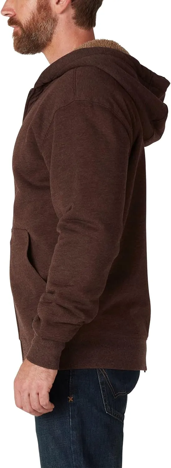 Dickies Men's Sherpa Lined Fleece Zip Hoodie