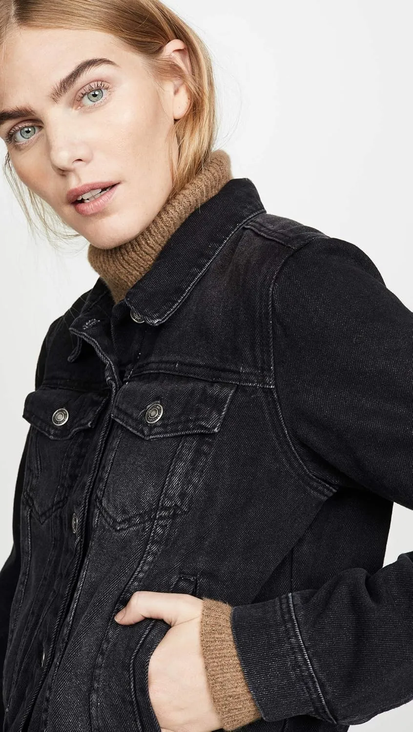 Free People Women's Rumors Denim Jacket