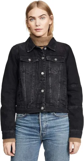 Free People Women's Rumors Denim Jacket