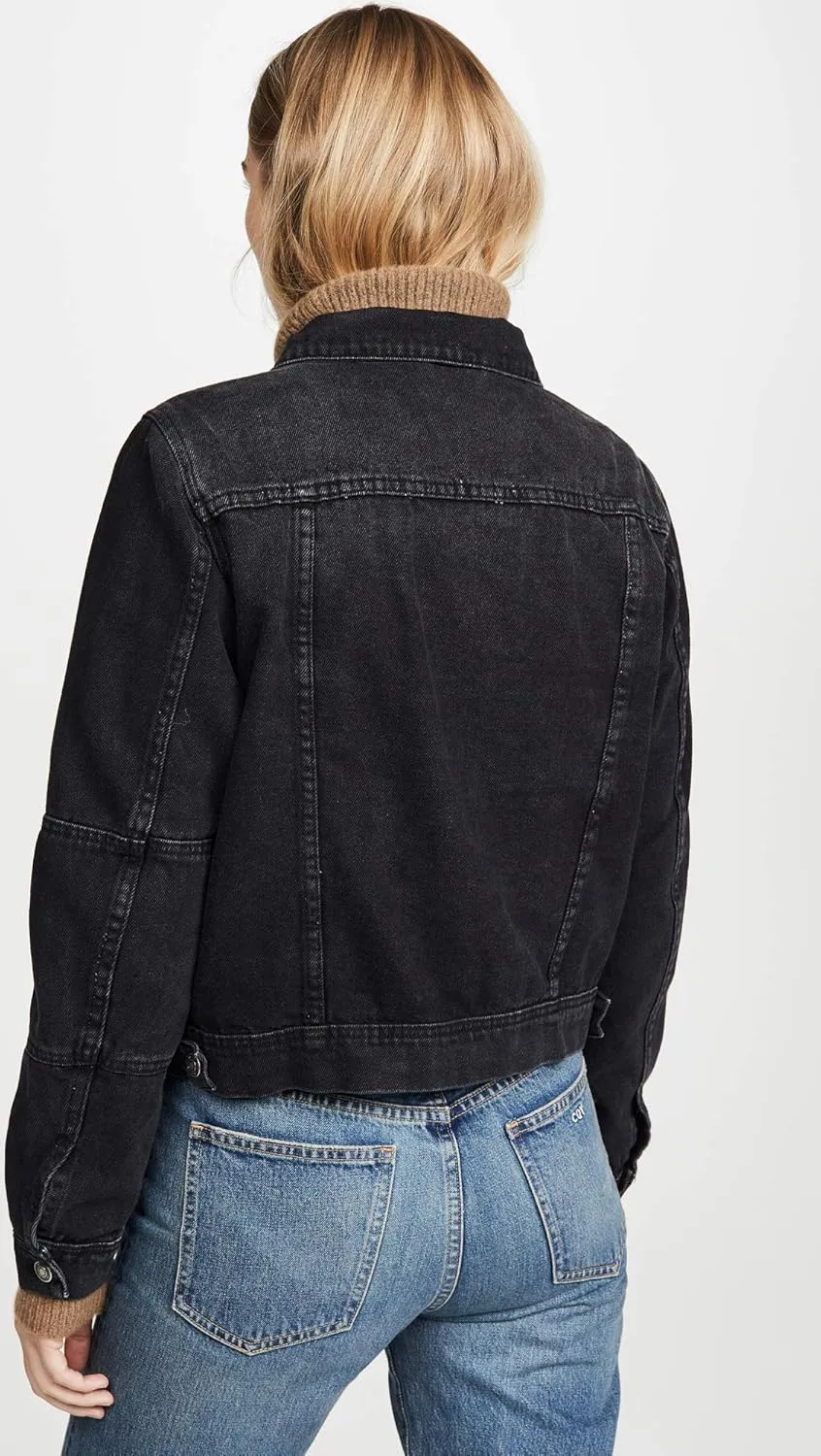 Free People Women's Rumors Denim Jacket