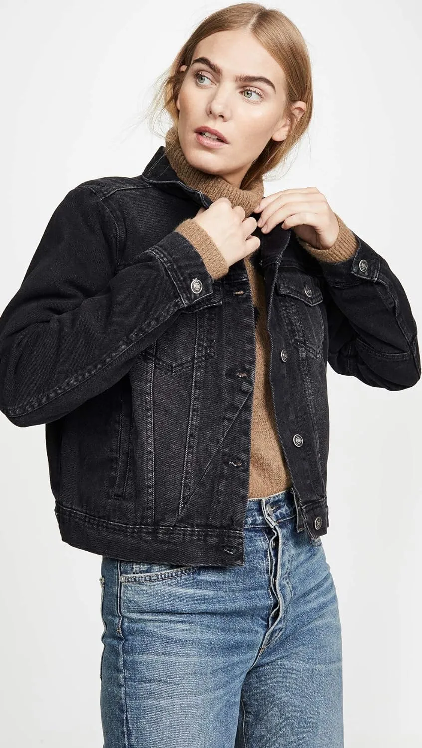 Free People Women's Rumors Denim Jacket