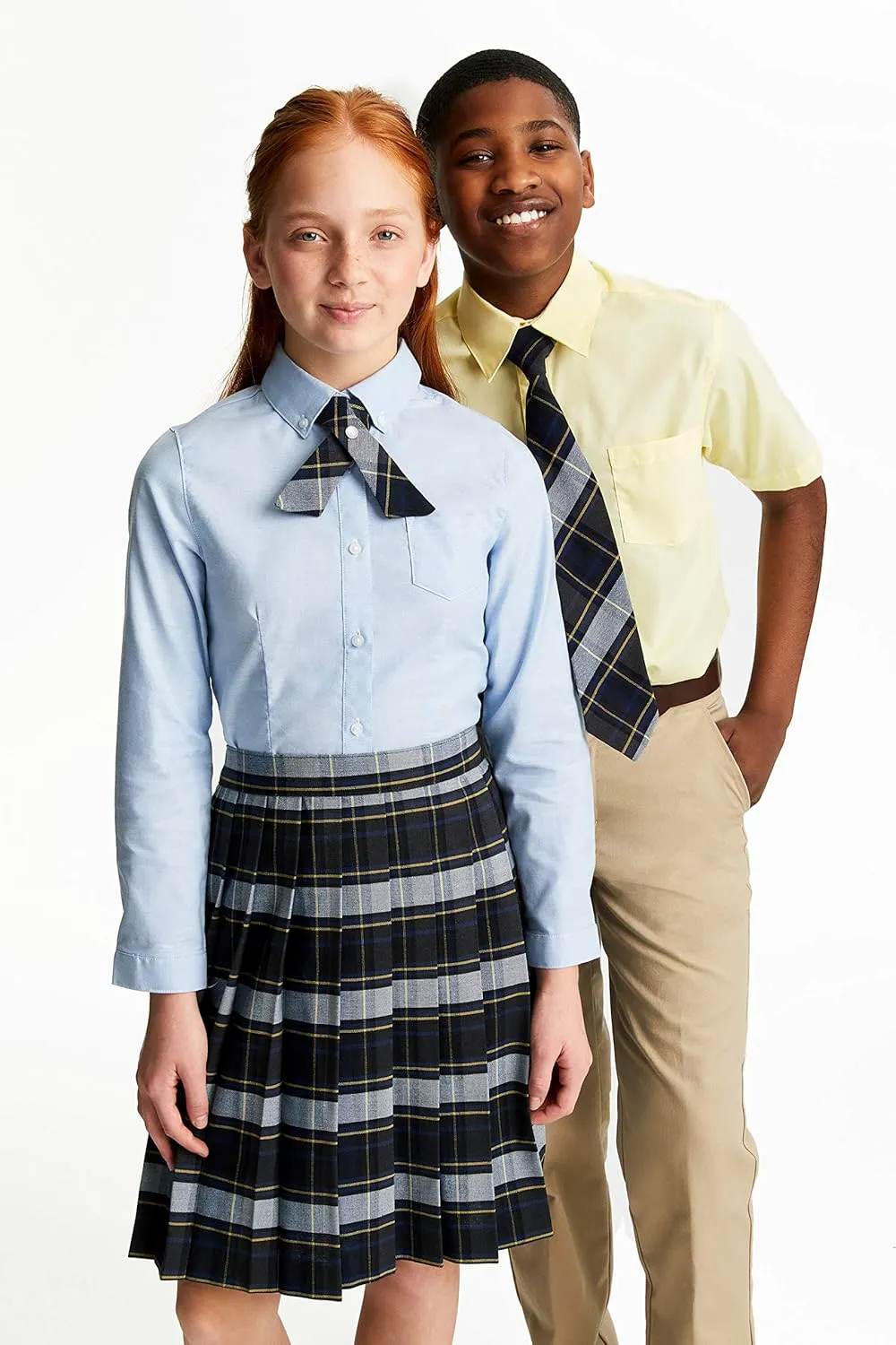 French Toast Girls' Long Sleeve Oxford Blouse