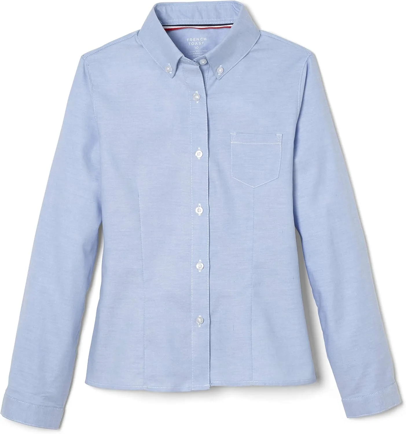 French Toast Girls' Long Sleeve Oxford Blouse