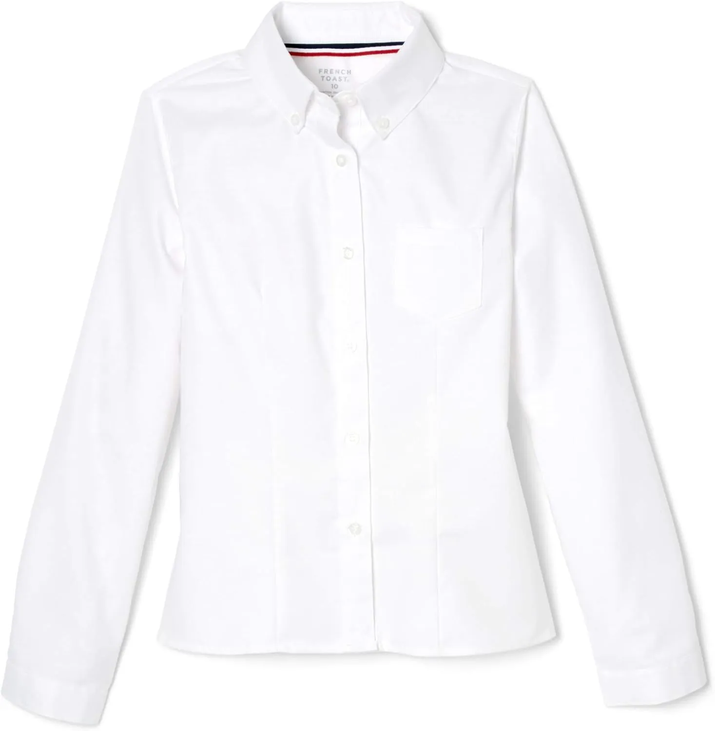 French Toast Girls' Long Sleeve Oxford Blouse
