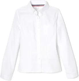French Toast Girls' Long Sleeve Oxford Blouse