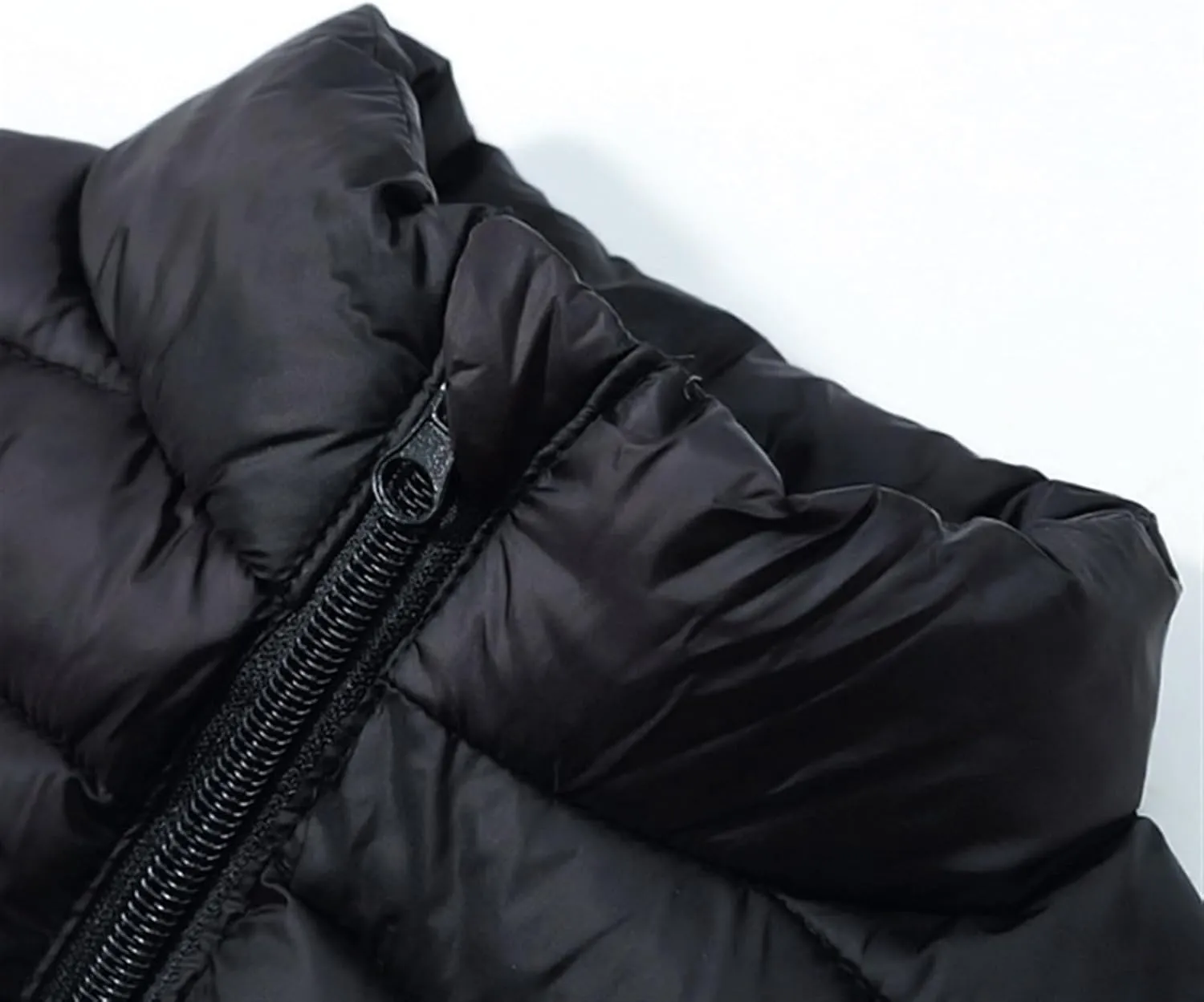 Kids Boys Girls Lightweight Puffer Vest Sleeveless Jacket Stand Collar Coat Winter Warm Zip Up Outerwear