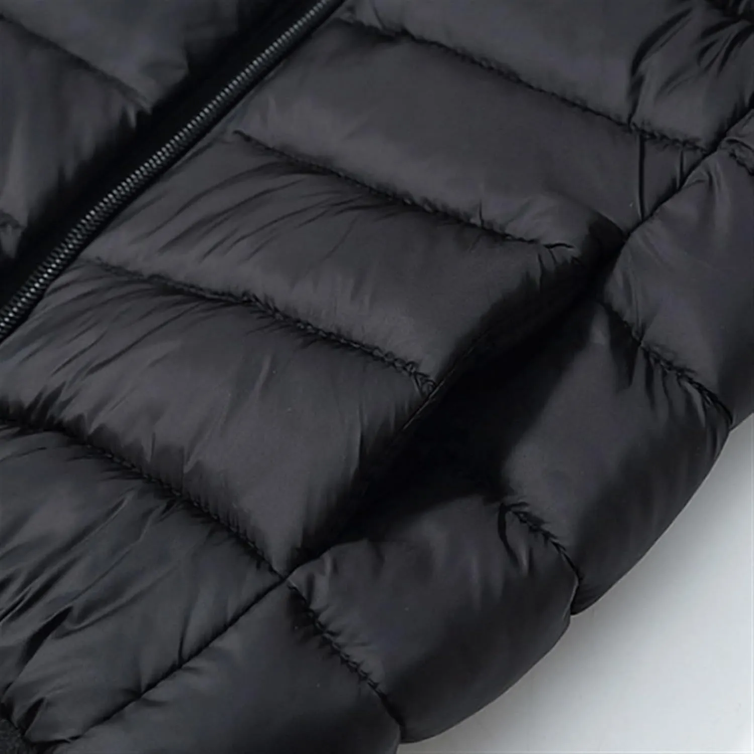 Kids Boys Girls Lightweight Puffer Vest Sleeveless Jacket Stand Collar Coat Winter Warm Zip Up Outerwear