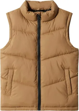 Meikulo Boys Zip Up Puffer Vest Kids Stand Collar Quilted Gilet Sleeveless Jackets Outwear with Pockets