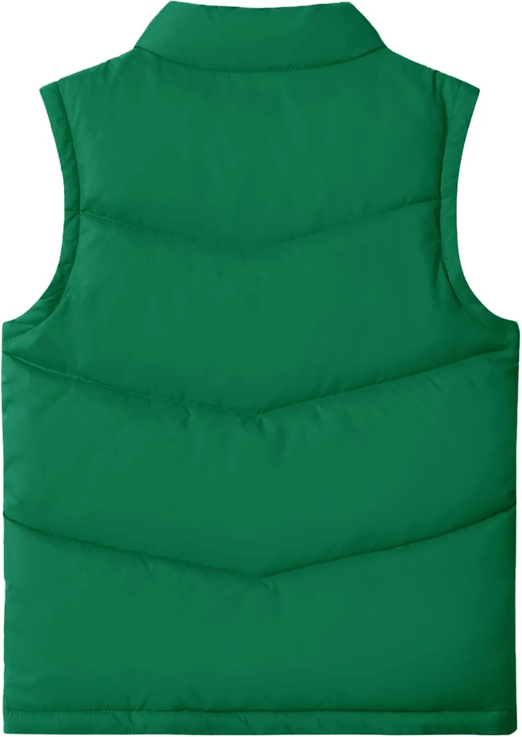 Meikulo Boys Zip Up Puffer Vest Kids Stand Collar Quilted Gilet Sleeveless Jackets Outwear with Pockets