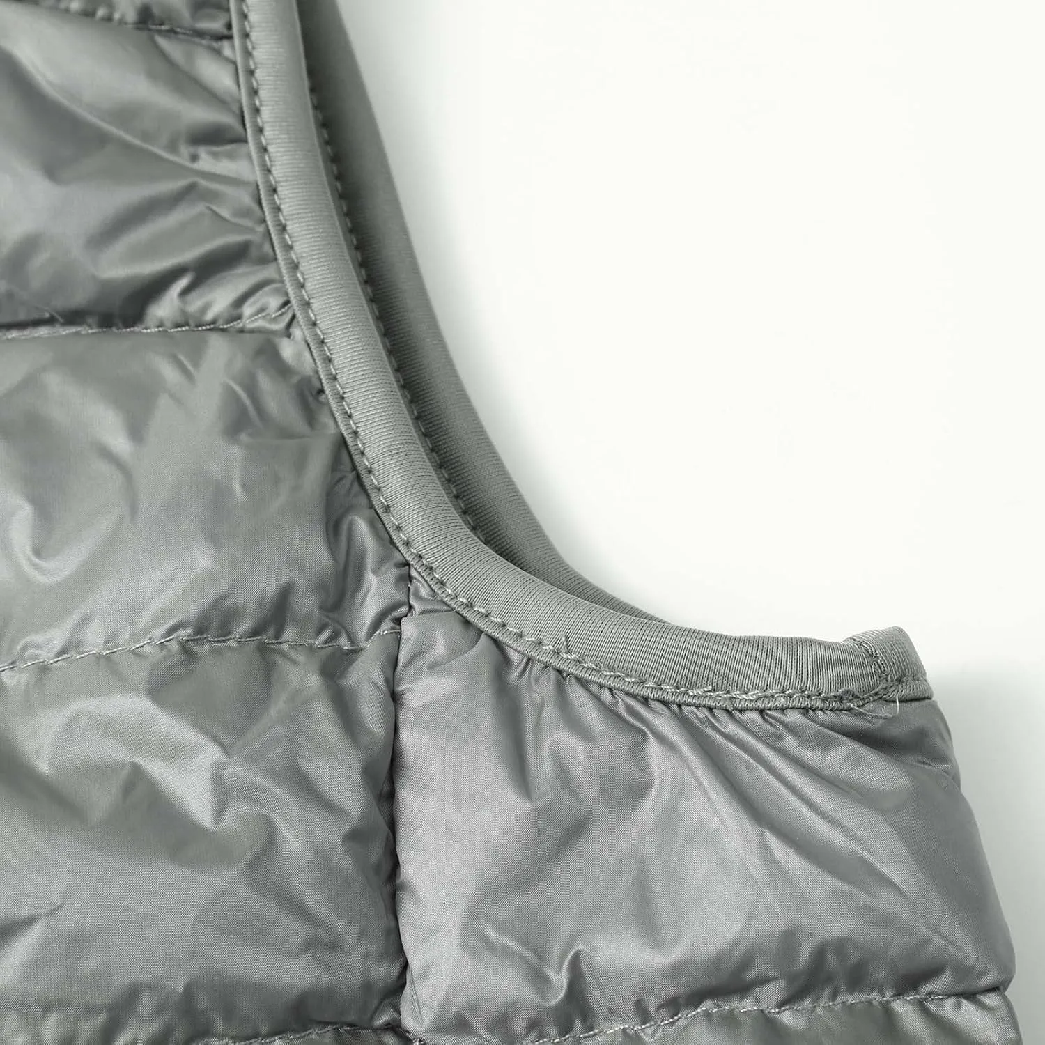 Men's Puffer Vest Lightweight Packable Insulated Puffer Jacket Outerwear Warmth Sleeveless for Outdoor Golf Running
