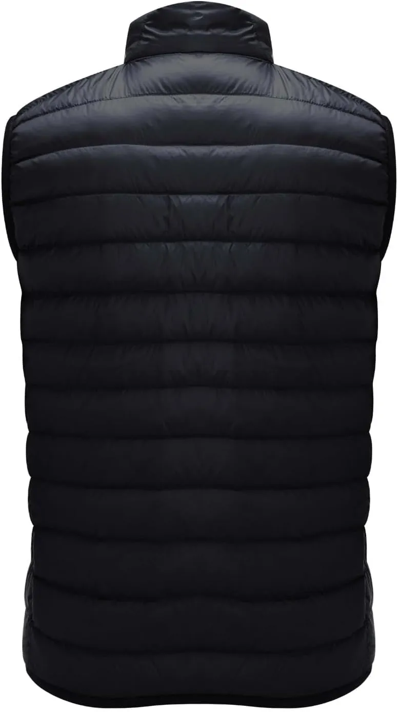 Men's Puffer Vest Lightweight Packable Insulated Puffer Jacket Outerwear Warmth Sleeveless for Outdoor Golf Running