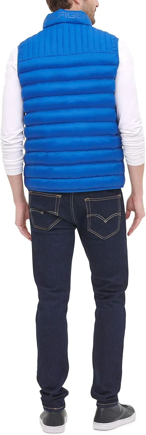 Tommy Hilfiger mens Lightweight Packable Puffer Vest Jacket (Standard and Big & Tall)